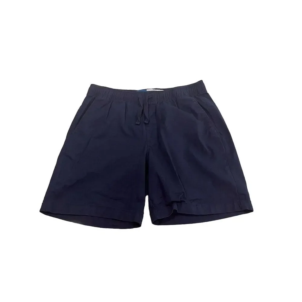Old Navy Men’s Jogger Shorts Navy Size S Casual‎ Built-in Flex Elastic Waistband